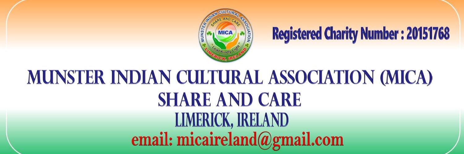 Munster Indian Cultural Association-Share and Care banner