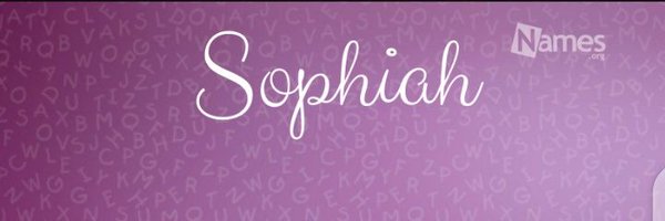 SophiahA Profile Banner