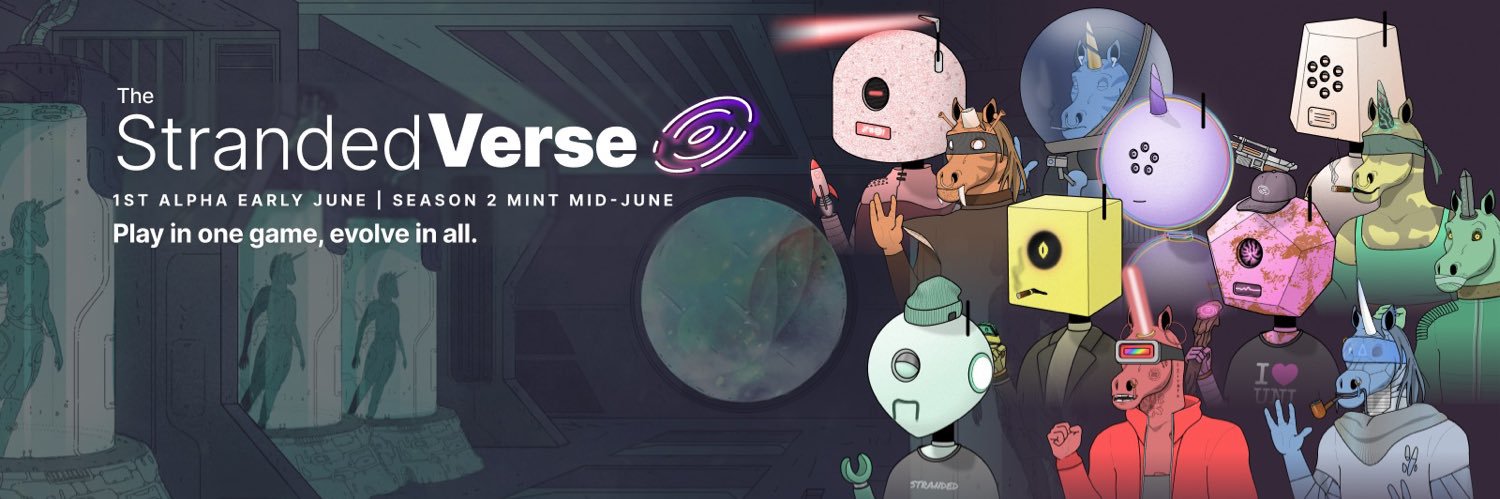 The StrandedVerse banner