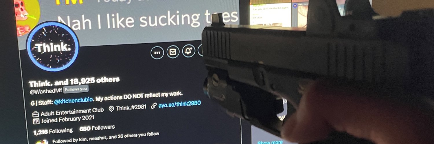 Think. and 18,925 others banner