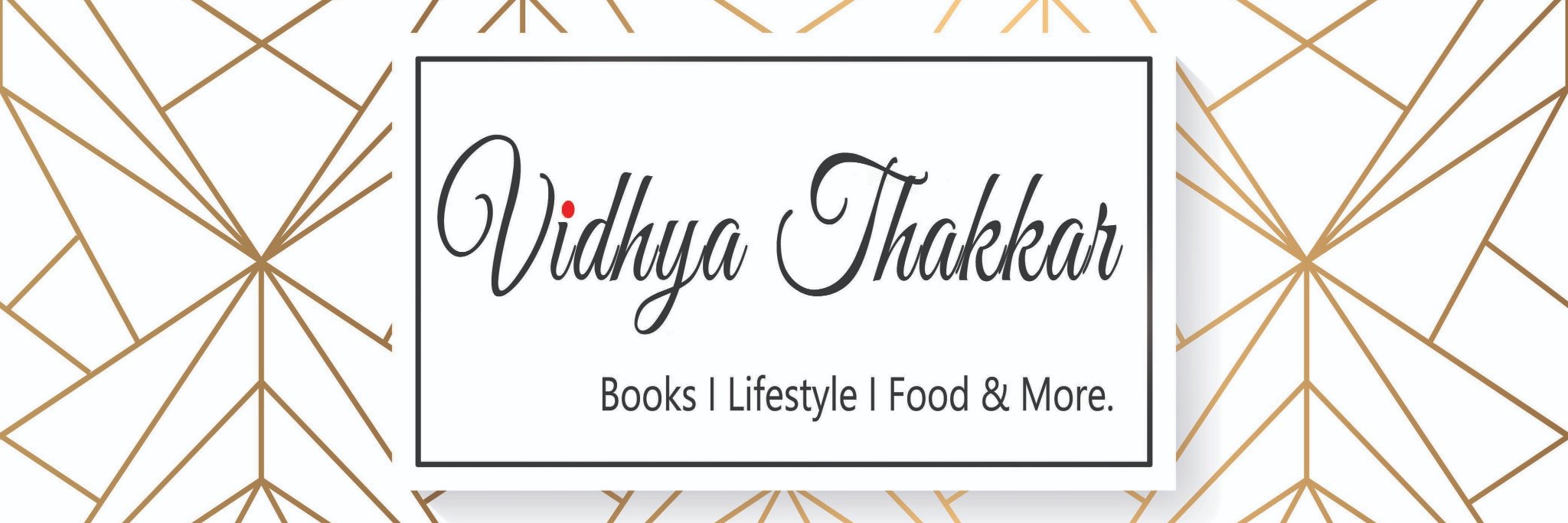 Vidhya thakkar📚 banner
