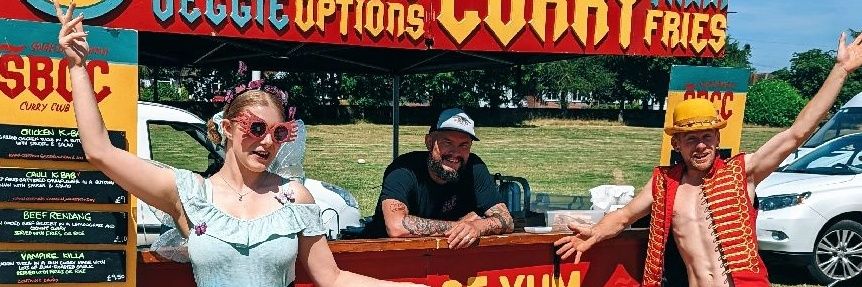 South Birmingham Curry Club banner