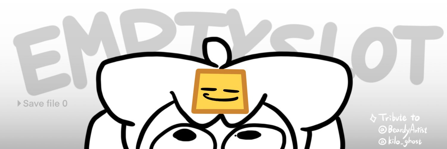 EmptySlot🥜✨️(Comms Break)'s banner