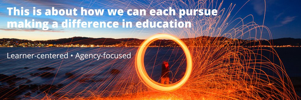 A Revolution in Education banner