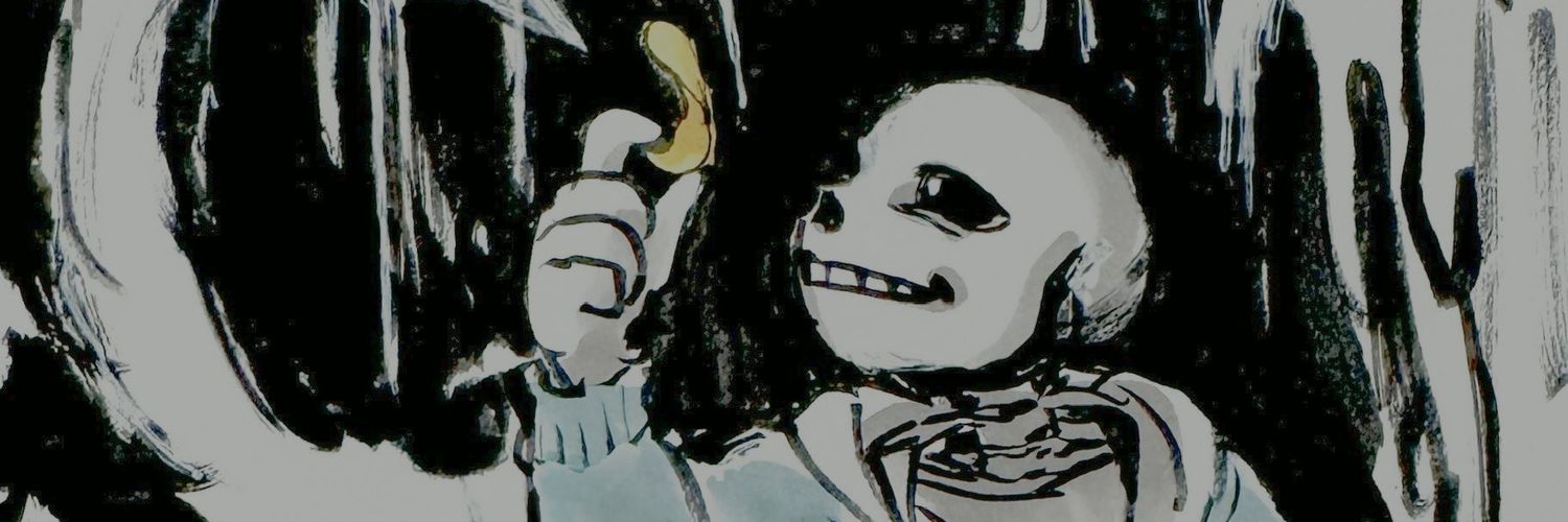 beff ♡ • 🗡🥀 | sans and alphys bffisms 🍉's banner