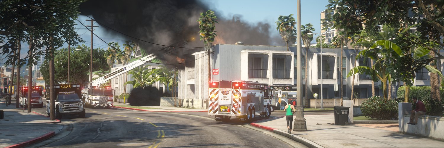 San Andreas Fire Rescue banner