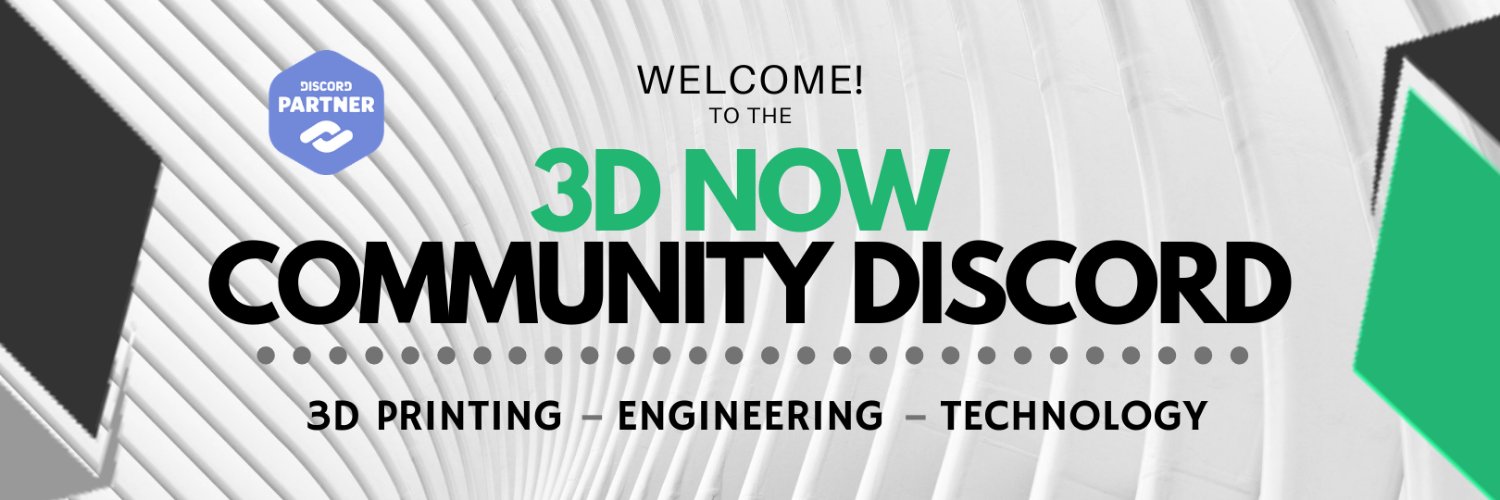 3D Now Community Discord banner