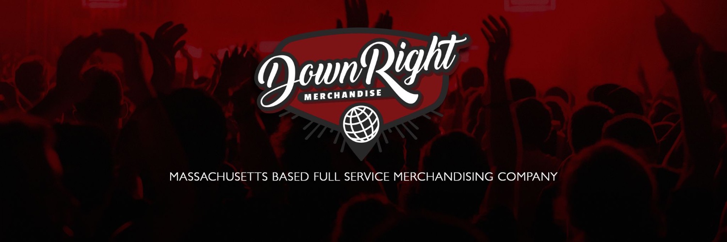 Down Right Merch banner