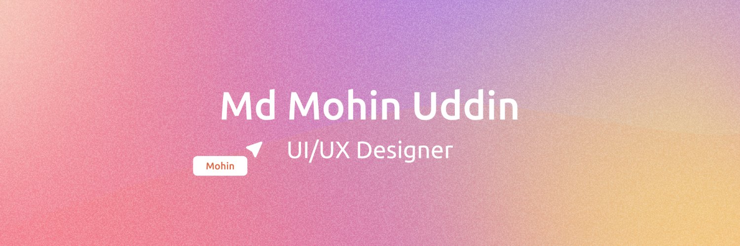 mohinxu's profile banner image