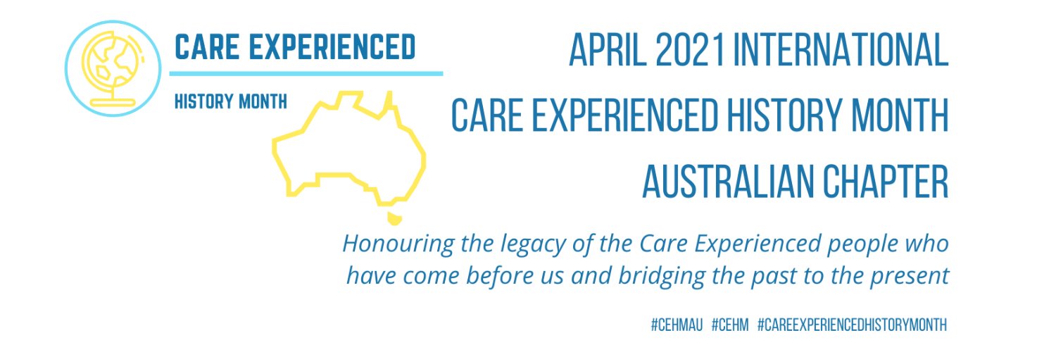 Care Experienced History Month - Australia banner