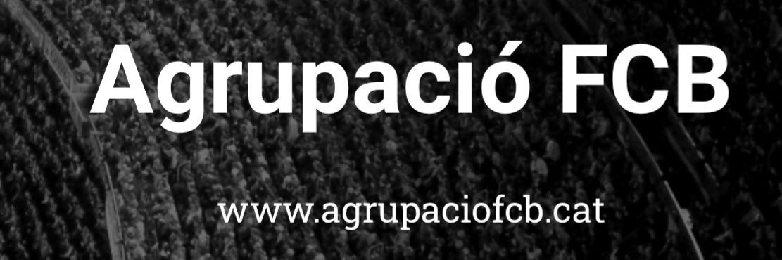 Agrupació FCB banner