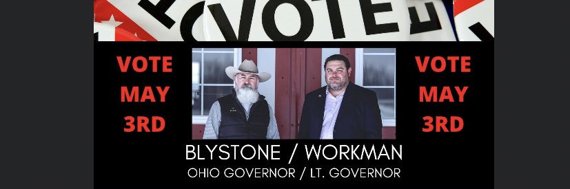 Blystone for Ohio banner