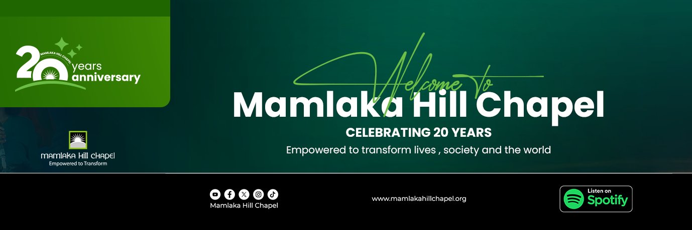 Mamlaka Hill Chapel banner