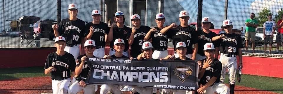 Mid State Mavericks Baseball banner
