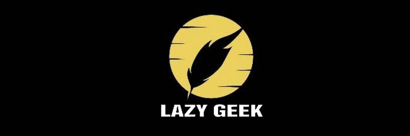 Lazy Geek banner