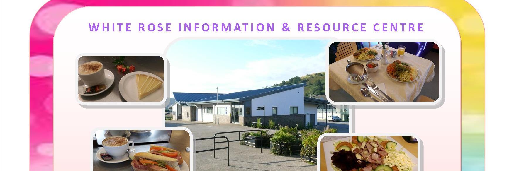 White Rose Centre banner