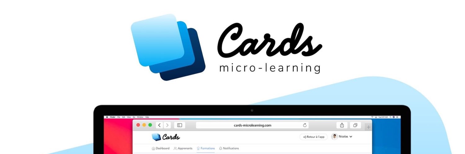 cards micro-learning banner