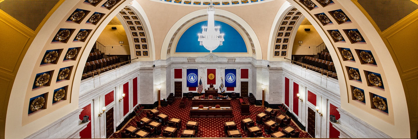 Senate President Craig Blair banner