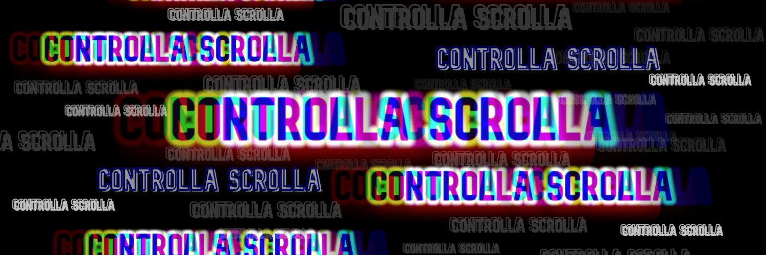 Controlla Scrolla banner
