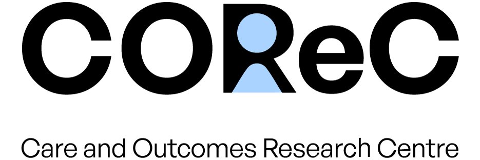 Care and Outcomes Research Centre - COReC banner