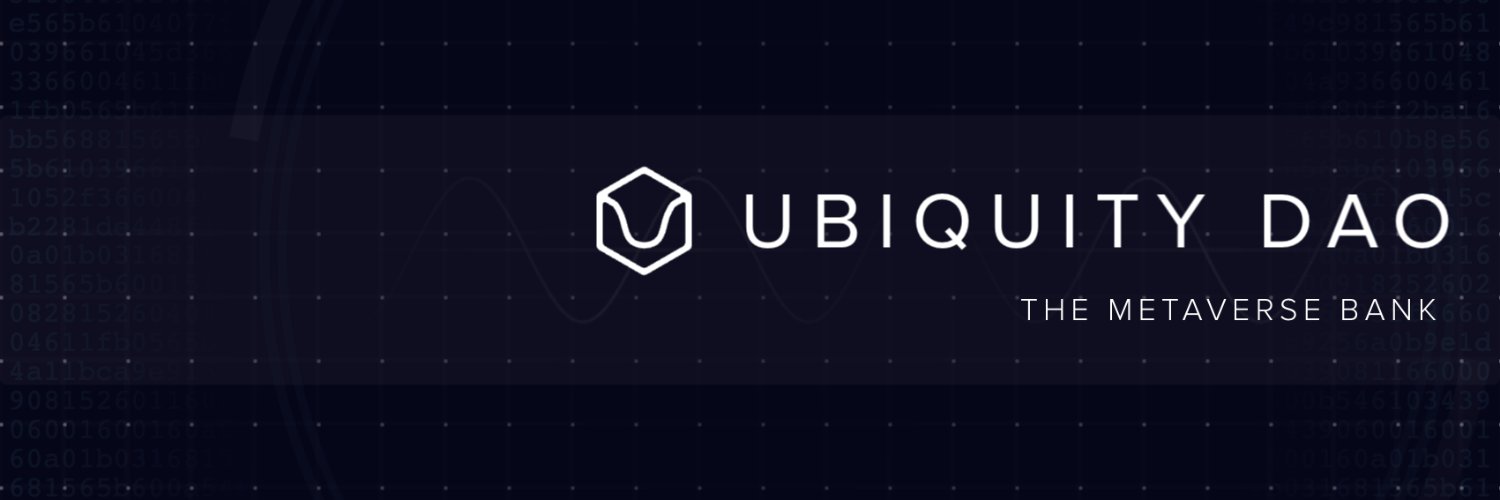 Ubiquity DAO banner