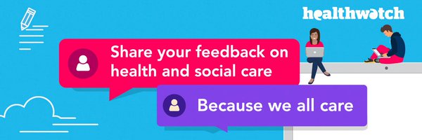 HealthwatchHarr Profile Banner