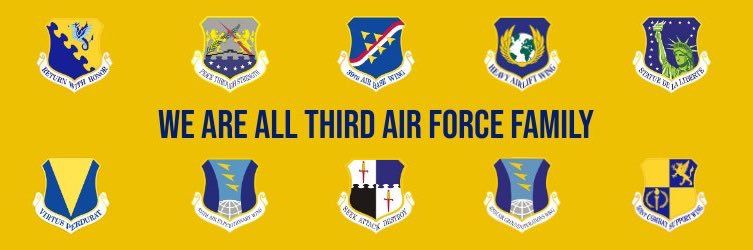 Third Air Force banner