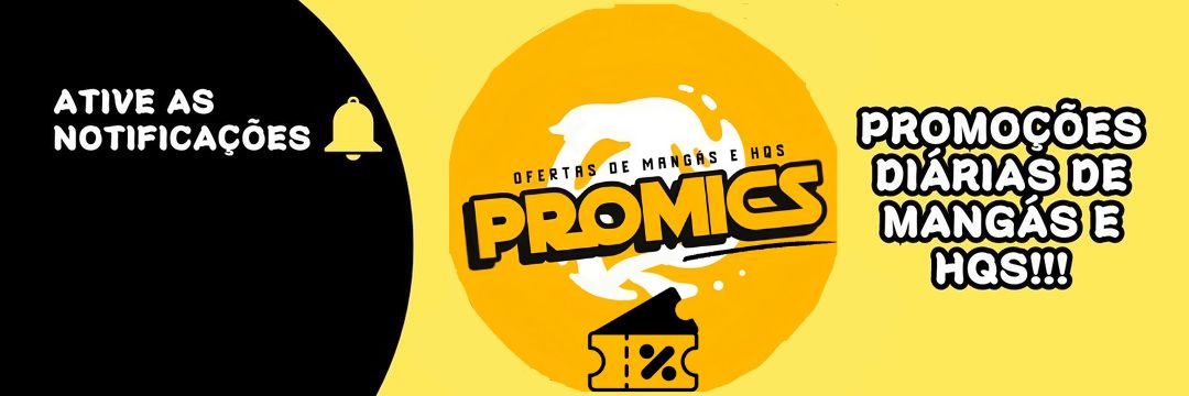 Promics | Ofertas Mangás e HQs banner