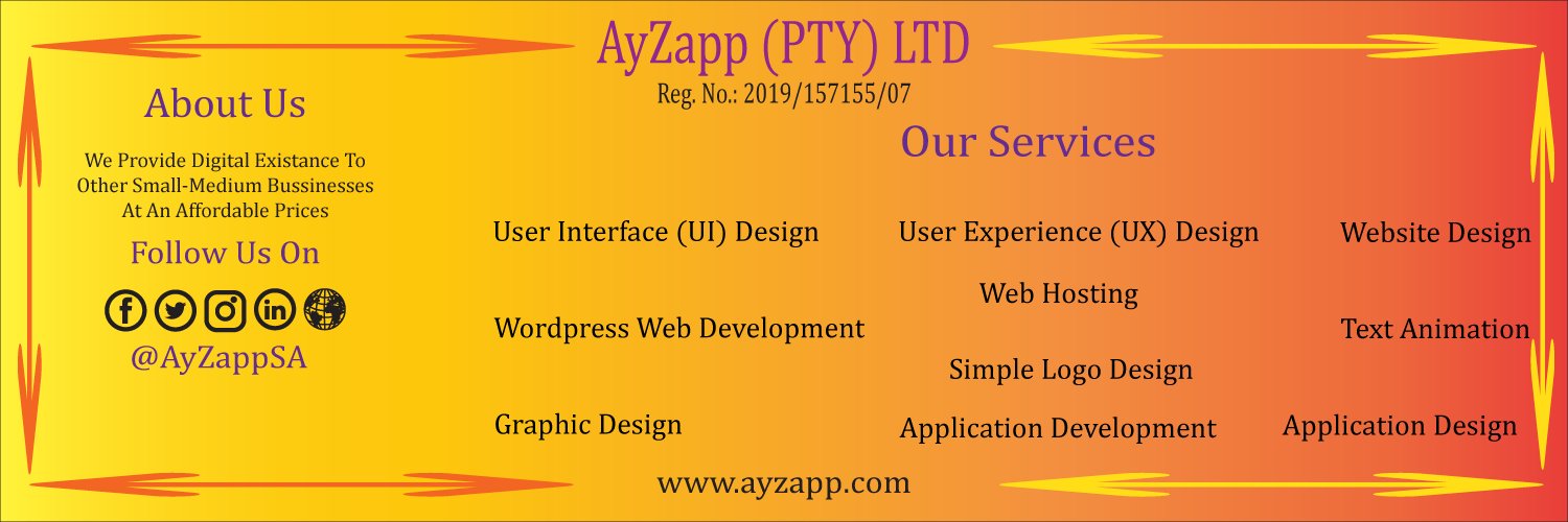 AyzappSa's profile banner image