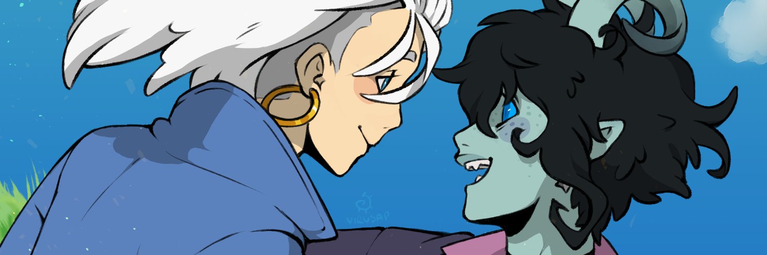 Virus Void ⭐️🔮 Witch Demon Vtuber banner