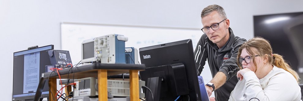 R.B. Annis School of Engineering banner