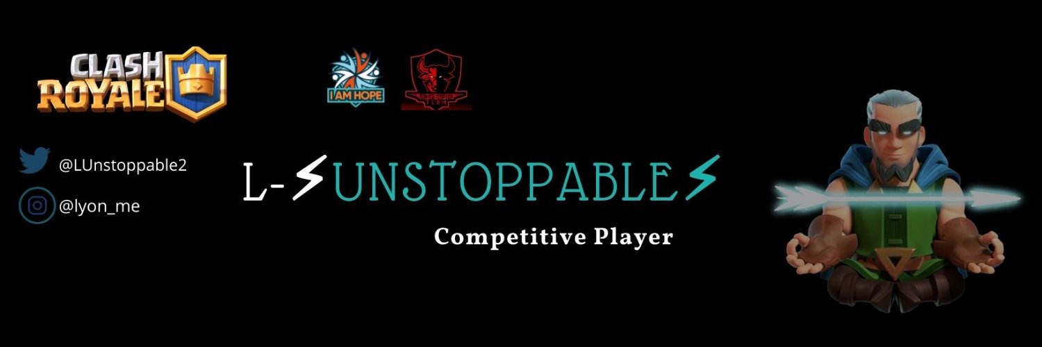 L-⚡Unstoppable⚡ banner