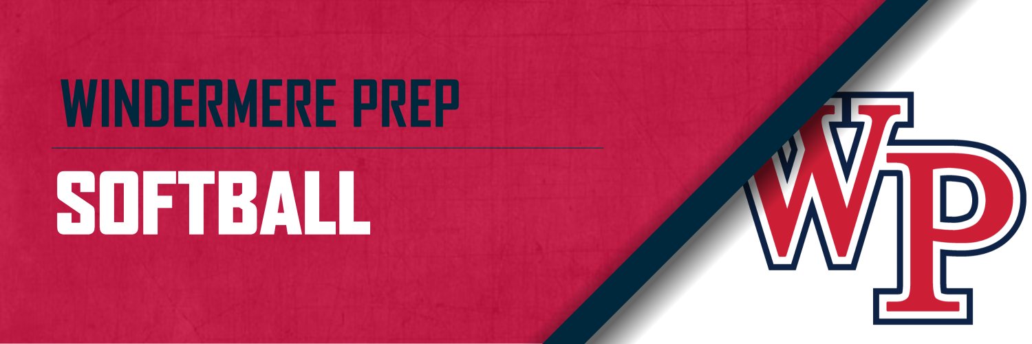 Windermere Prep Softball banner
