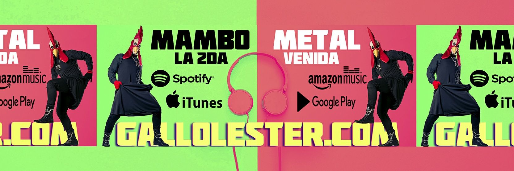 El Gallo Lester banner