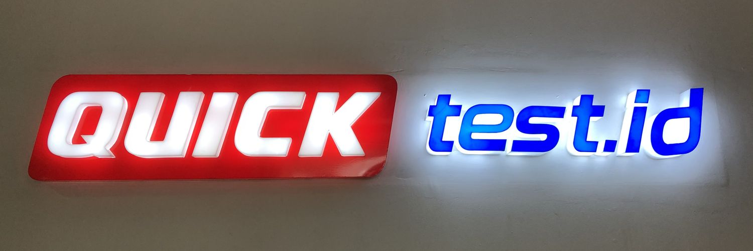 Quicktest Laboratorium banner