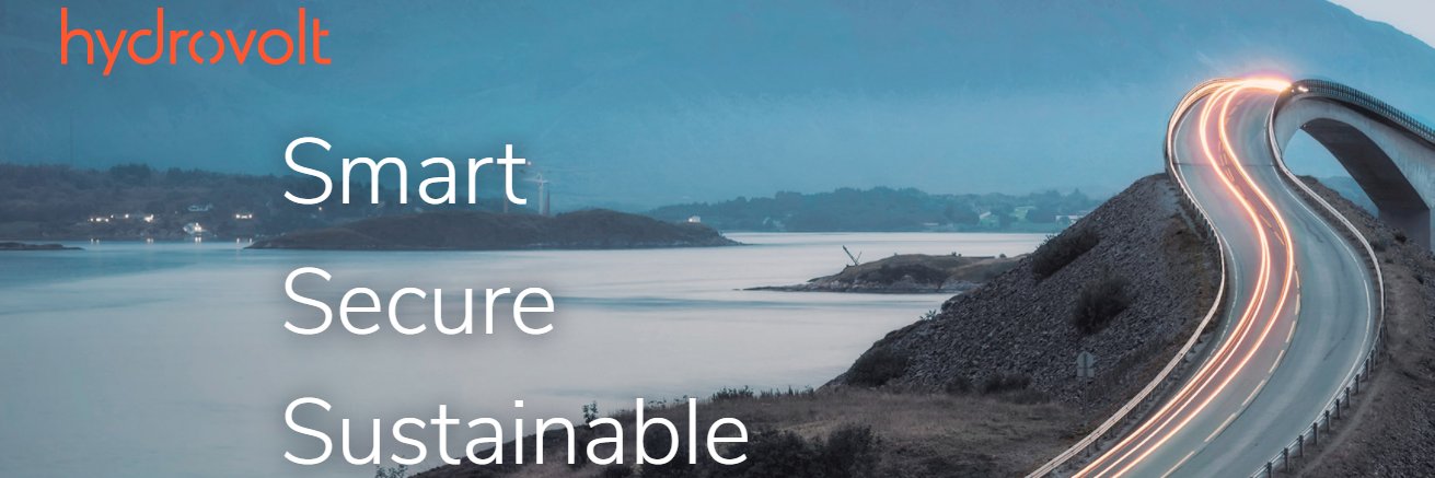 Hydrovolt AS banner