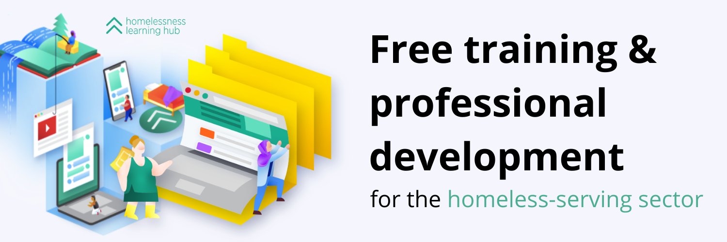 Homelessness Learning Hub banner