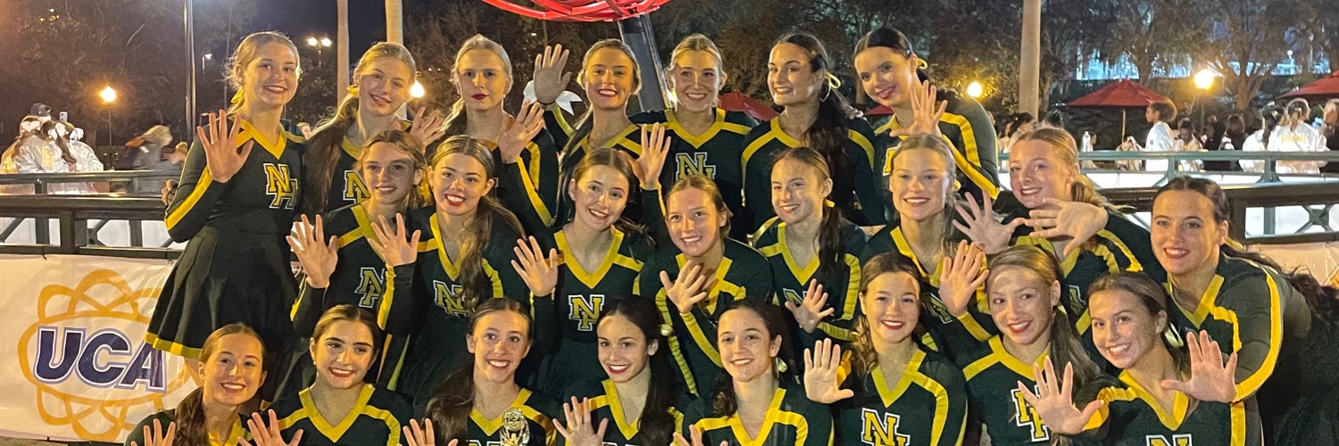 North Hunterdon Cheer banner