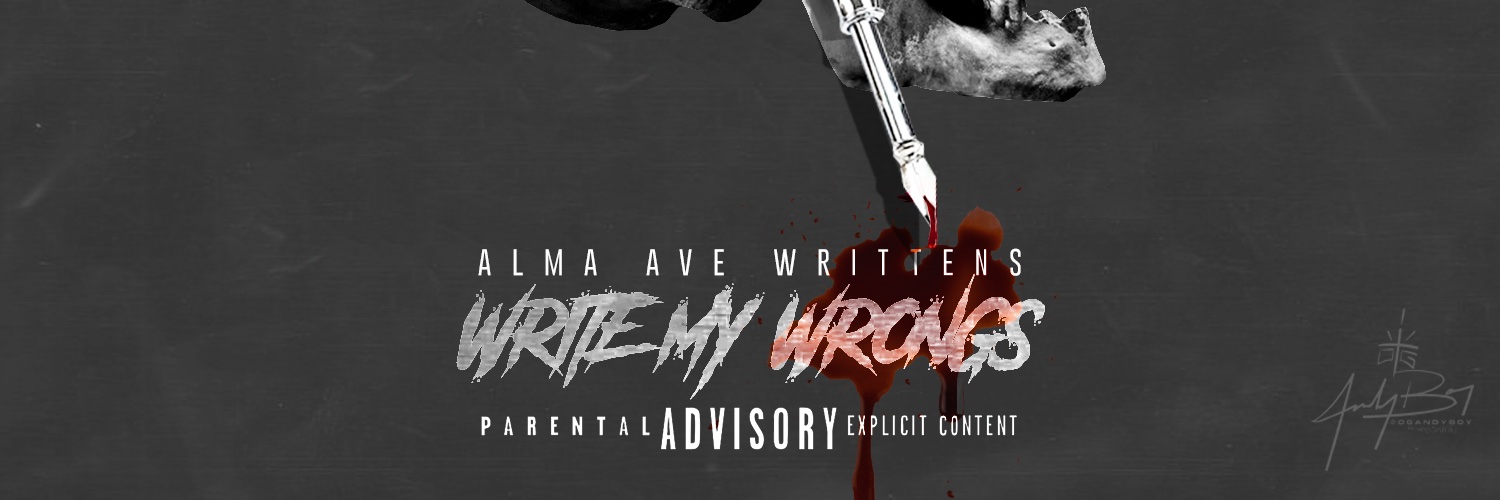Alma Ave Writtens banner