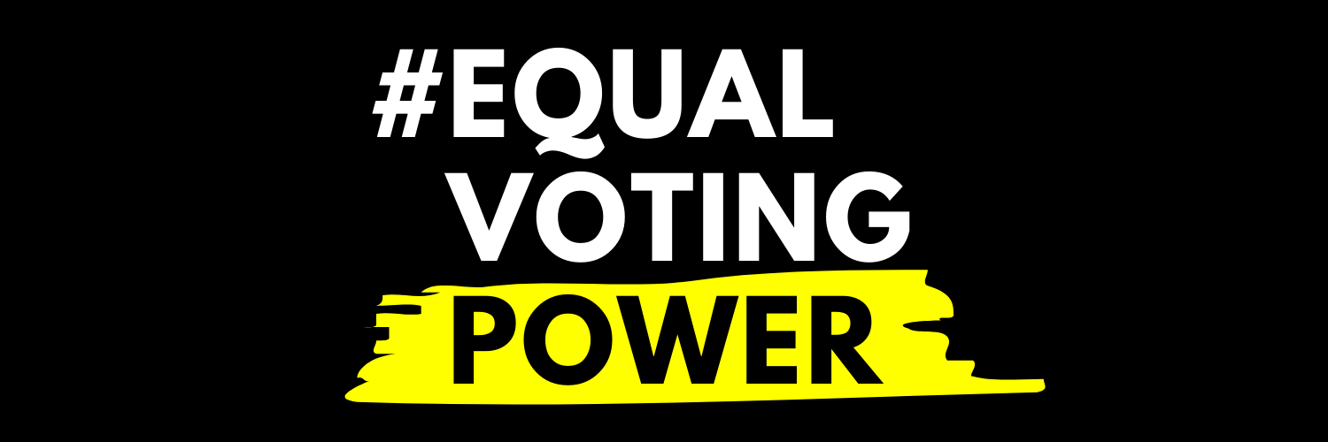 Equal Power ⚡️ banner