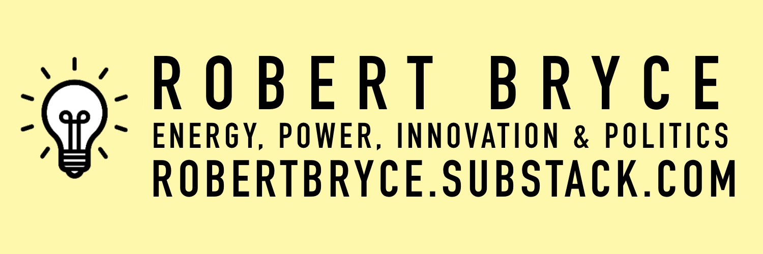 Robert Bryce's banner