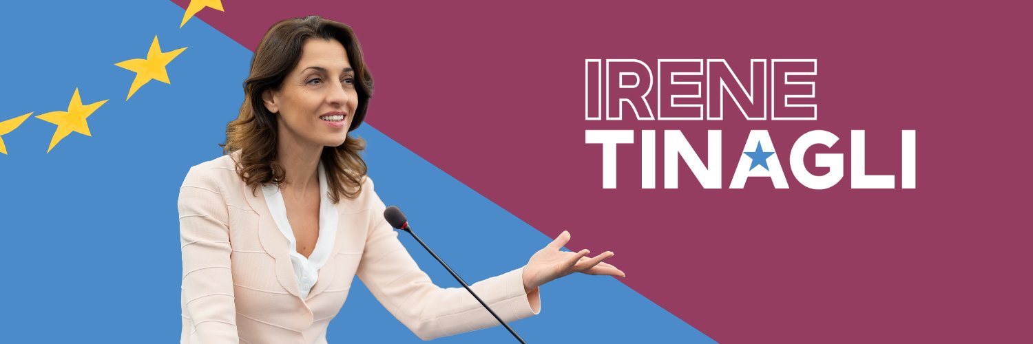 Irene Tinagli's banner