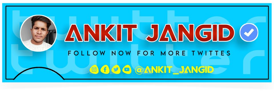 AnkitJangid99's profile banner image