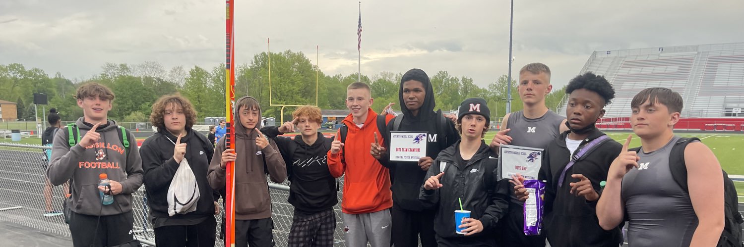 MJHS Track Team banner