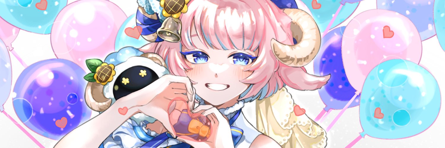 夏雲メーレイ🌻🐑Vtuber banner