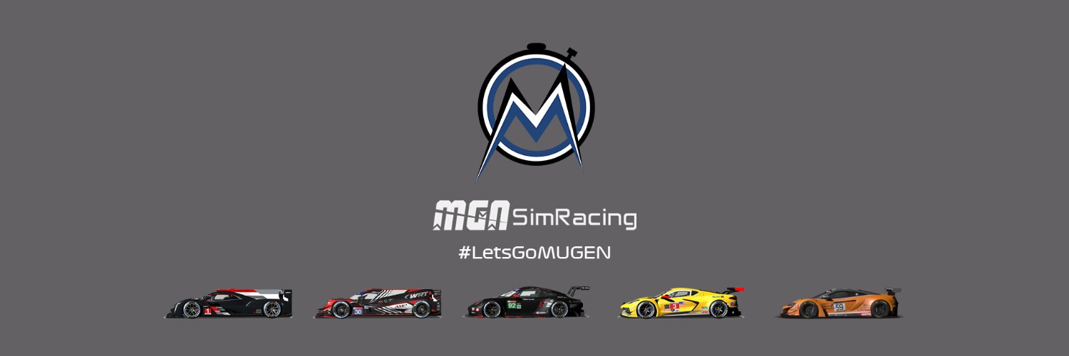 MUGEN SimRacing banner