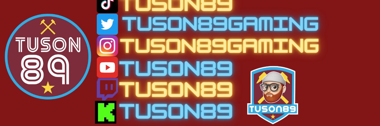 Tuson89gaming's profile banner image