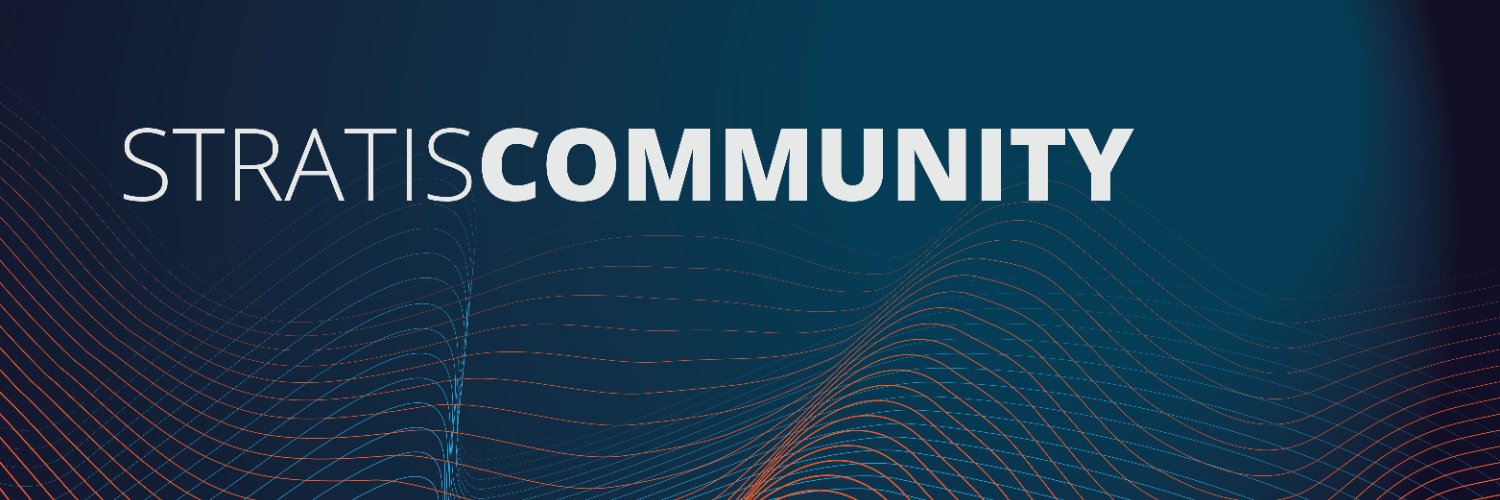 Stratis Community banner