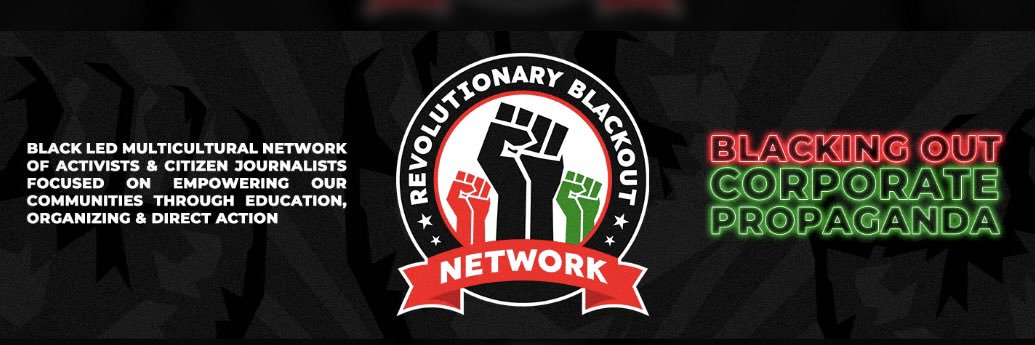 Revolutionary Blackout Network's banner