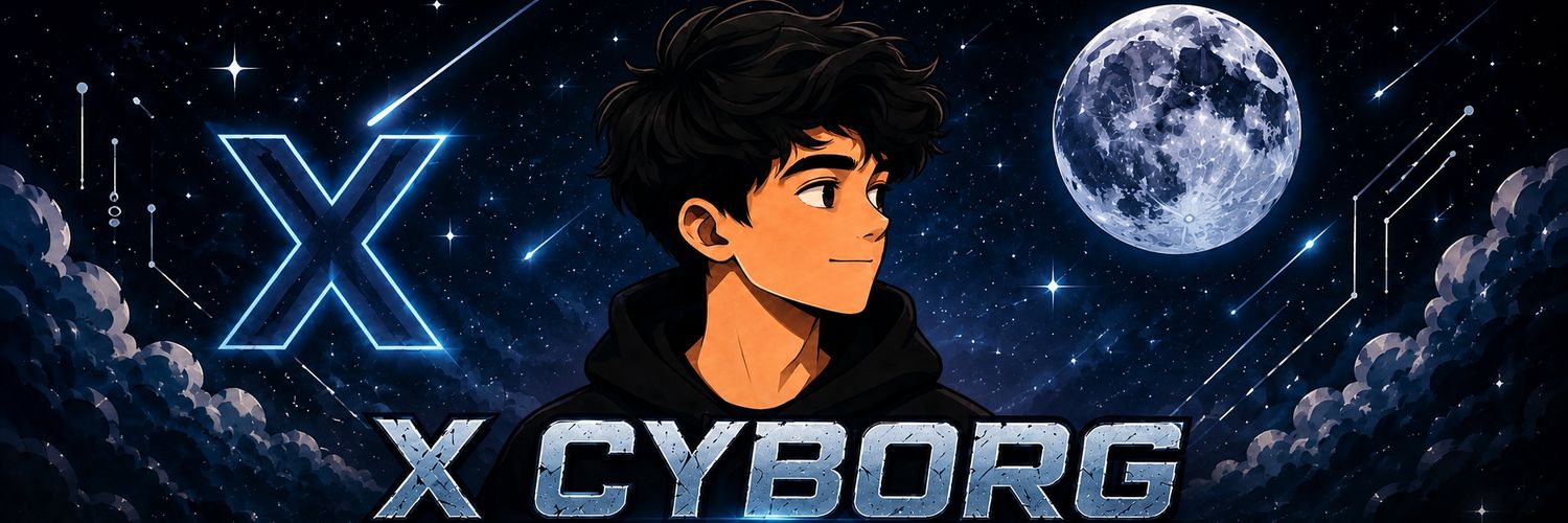 X Cyborg banner